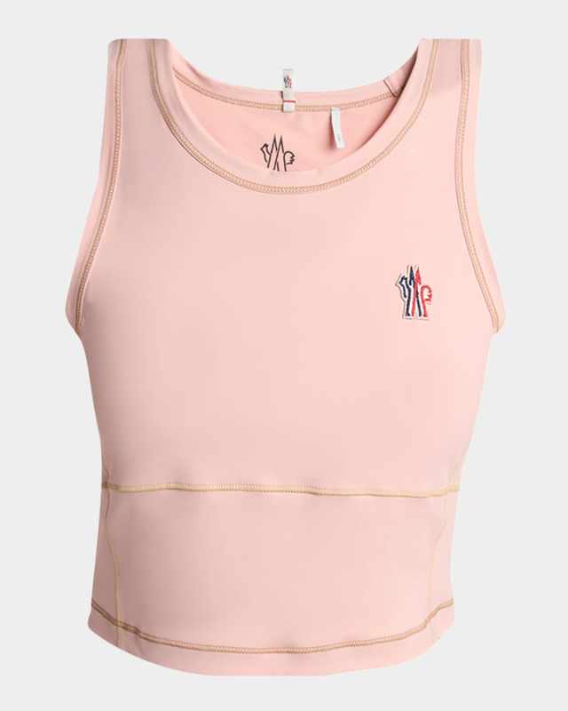 Logo Patch Crop Top